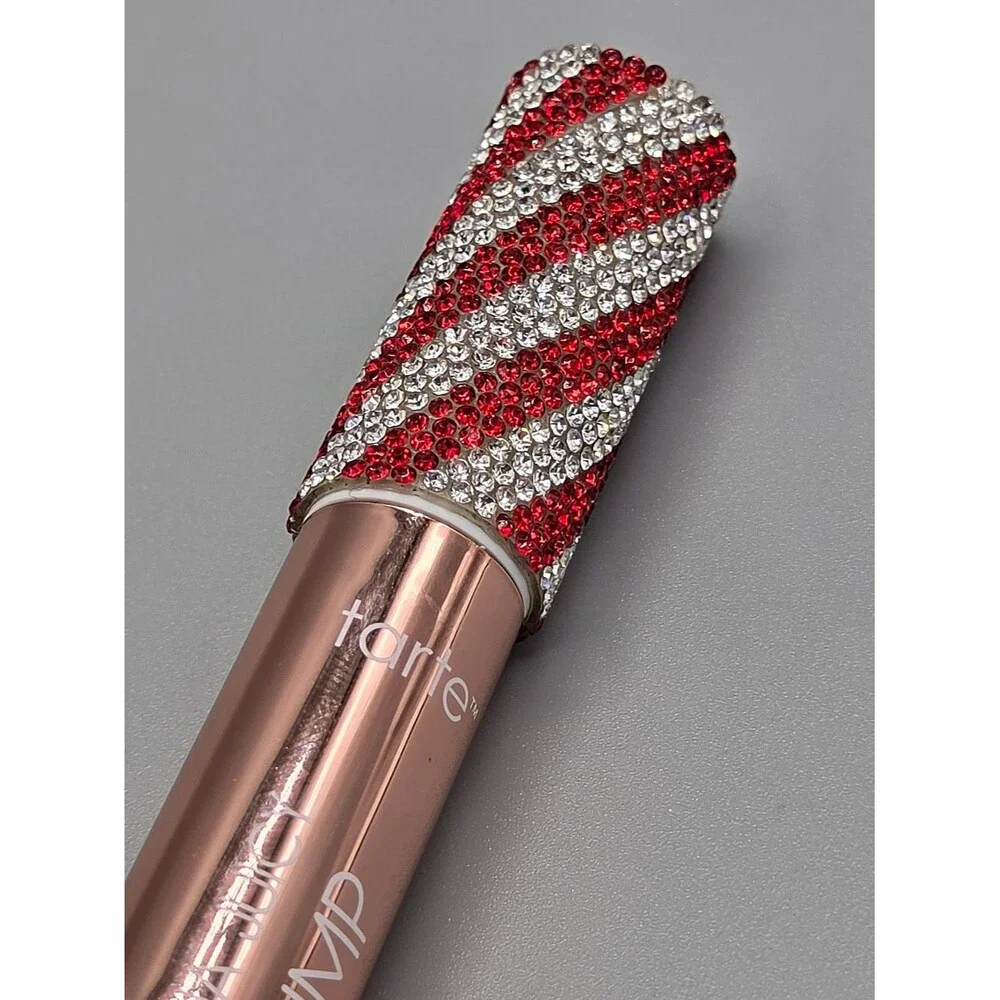 Tarte Maracuja Juicy Lip Plump Gloss Crystal Red Bling Cap